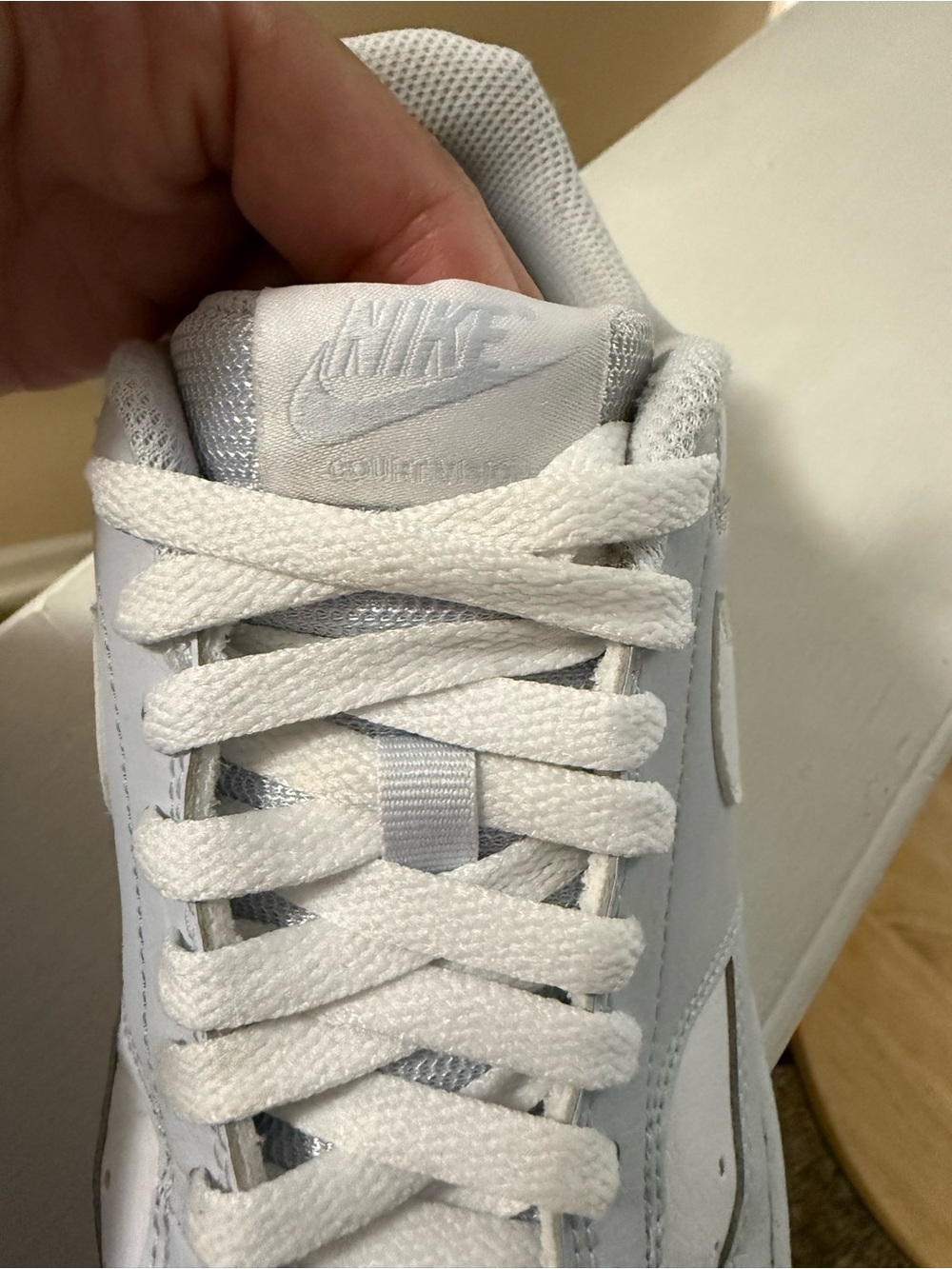 Nike Women’s Court Vision Low Sneakers - Picture 12 of 14
